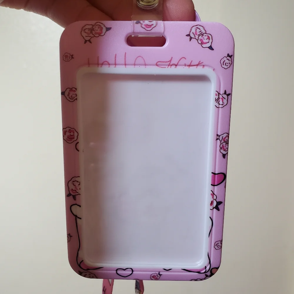 Hello Kitty ID/Credit Card Holder With Lanyard